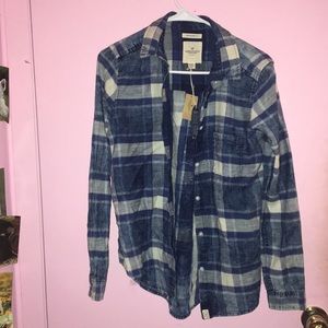 Blue flannel